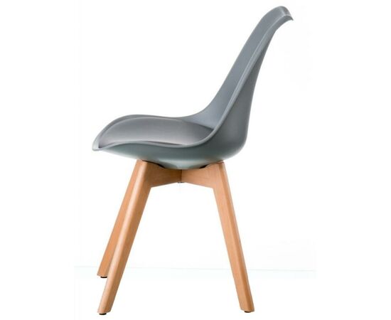 Кухонный стул Special4You Sedia black/grey (000002556), изображение 3 Кухонный стул Special4You Sedia black/grey (000002556), изображение 3