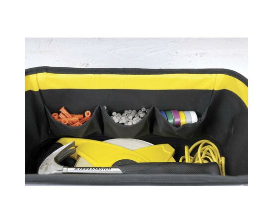 Сумка для инструмента Stanley Basic 16" (25,1 x 44,7 x 26.2см) (1-96-193), изображение 4 Сумка для инструмента Stanley Basic 16" (25,1 x 44,7 x 26.2см) (1-96-193), изображение 4