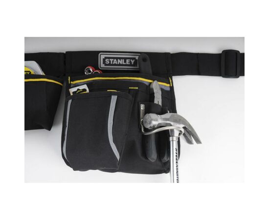 Сумка для інструмента Stanley поясна Basic Tool Pouch 235x332x75 мм (1-96-181), зображення 2 Сумка для інструмента Stanley поясна Basic Tool Pouch 235x332x75 мм (1-96-181), зображення 2