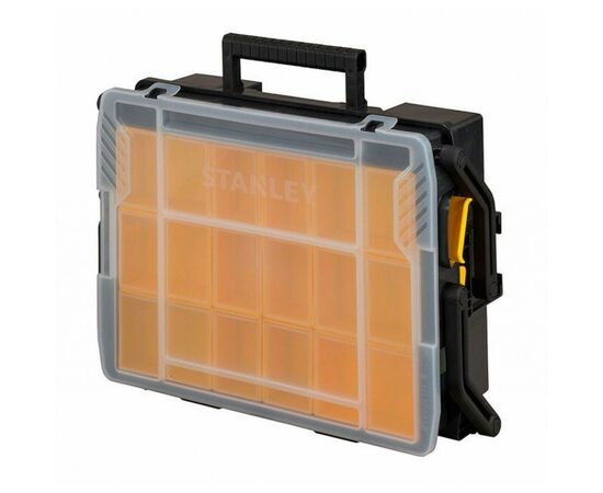 Ящик для инструментов Stanley органайзер SORTMASTER MULTILEVEL 30х10х114 см (STST1-75540), изображение 4 Ящик для инструментов Stanley органайзер SORTMASTER MULTILEVEL 30х10х114 см (STST1-75540), изображение 4