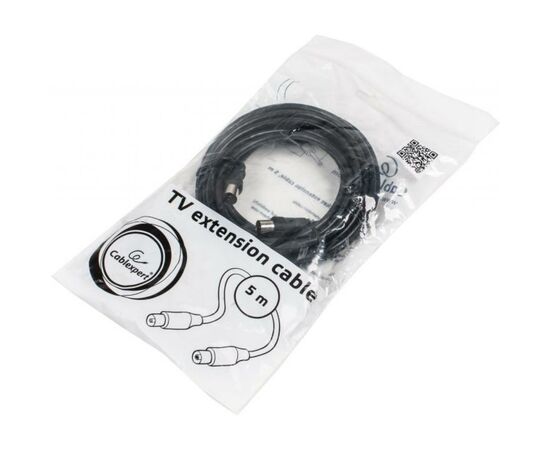 Кабель телевизионный 75 Ом, 5.0 м Cablexpert (CCV-515-5M), изображение 4 Кабель телевизионный 75 Ом, 5.0 м Cablexpert (CCV-515-5M), изображение 4