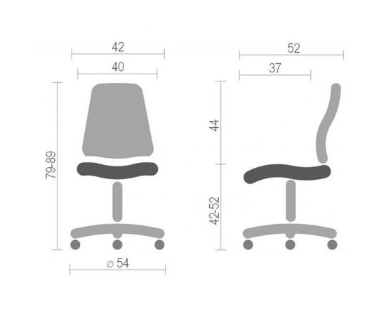 Офисное кресло Аклас Кеви CH TILT Розовые пузырьки (12459), изображение 6 Офисное кресло Аклас Кеви CH TILT Розовые пузырьки (12459), изображение 6