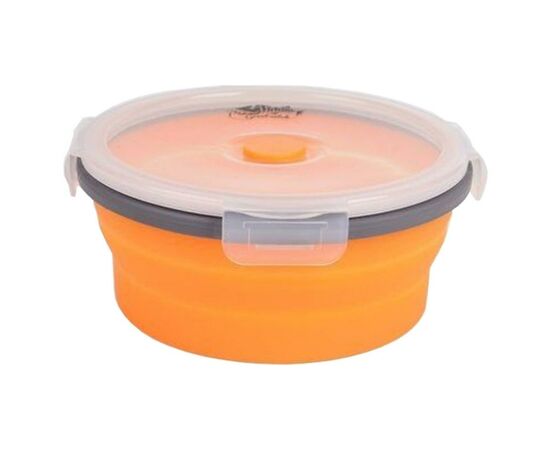 Харчовий контейнер Tramp складной с крышкой-защелкой 800ml (TRC-087-orange)