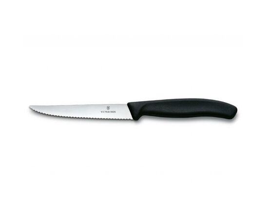 Кухонный нож Victorinox SwissClassic для стейка 11 см, черный (6.7233.20)