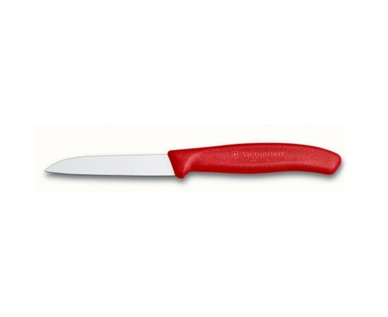 Кухонный нож Victorinox SwissClassic для чистки 8см, красный (6.7401)
