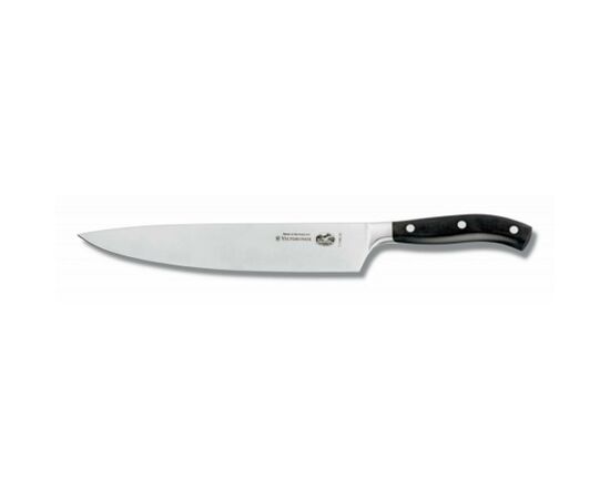 Кухонный нож Victorinox Grand Maitre шеф-повара 25 см, черный (7.7403.25G)