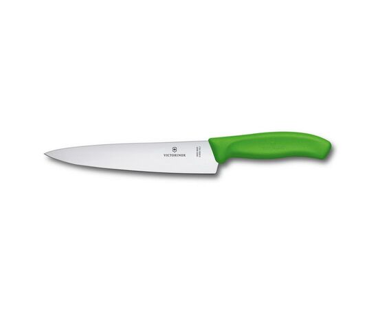 Кухонный нож Victorinox SwissClassic поварской 19 см, зеленый (6.8006.19L4B)