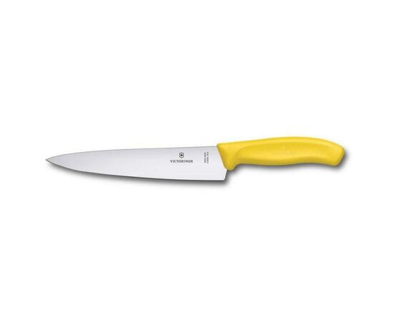 Кухонный нож Victorinox SwissClassic поварской 19 см, желтый (6.8006.19L8B)