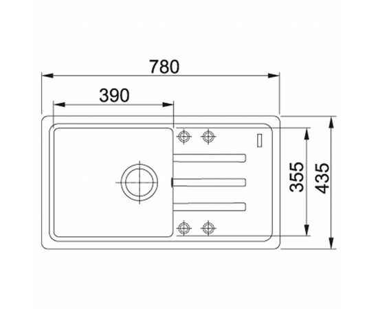 Мойка кухонная Franke BSG 611-78 (114.0575.041), изображение 2