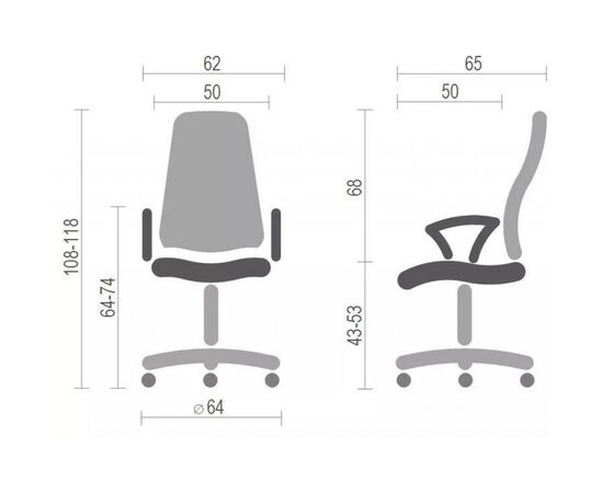 Офисное кресло Аклас Гилмор FX CH TILT Красное (14164), изображение 4 Офисное кресло Аклас Гилмор FX CH TILT Красное (14164), изображение 4