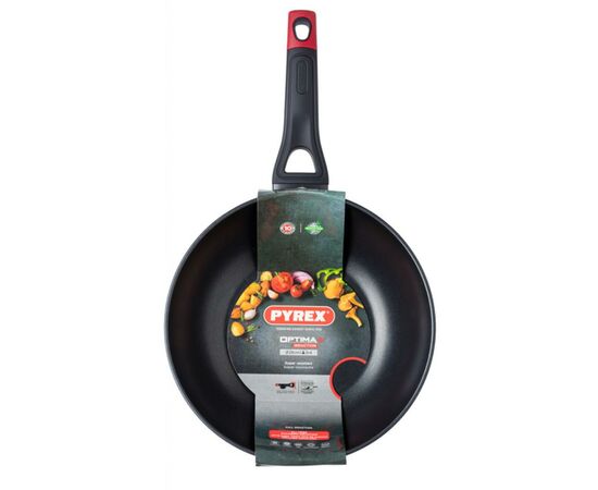 Сковорода Pyrex Optima+ Wok 28 см (OT28BW6), зображення 2 Сковорода Pyrex Optima+ Wok 28 см (OT28BW6), зображення 2