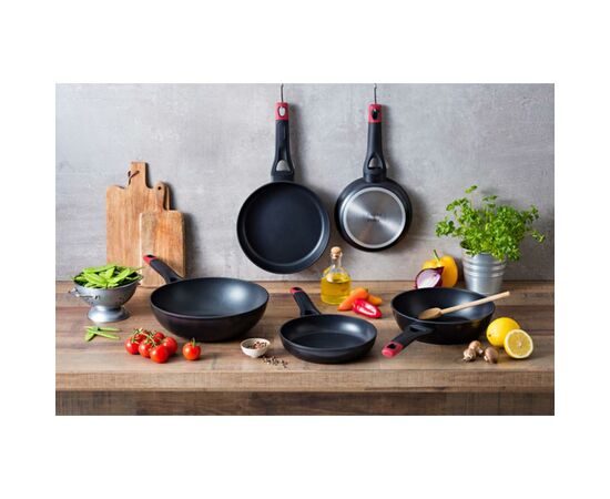 Сковорода Pyrex Optima+ Wok 28 см (OT28BW6), зображення 6 Сковорода Pyrex Optima+ Wok 28 см (OT28BW6), зображення 6