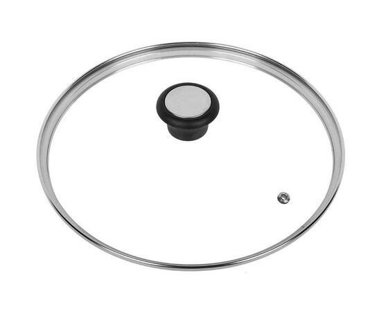 Кришка для посуду Tefal Glass bulbous 28 см (28097712), зображення 2 Кришка для посуду Tefal Glass bulbous 28 см (28097712), зображення 2