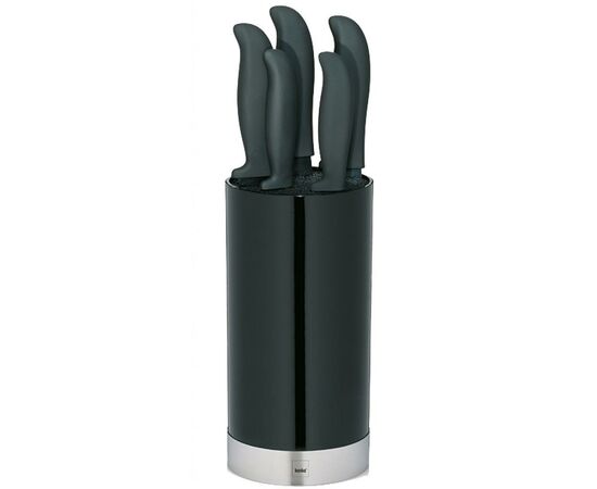 Набор ножей Kela Acida с подставкой 6 предметов Black (11287)