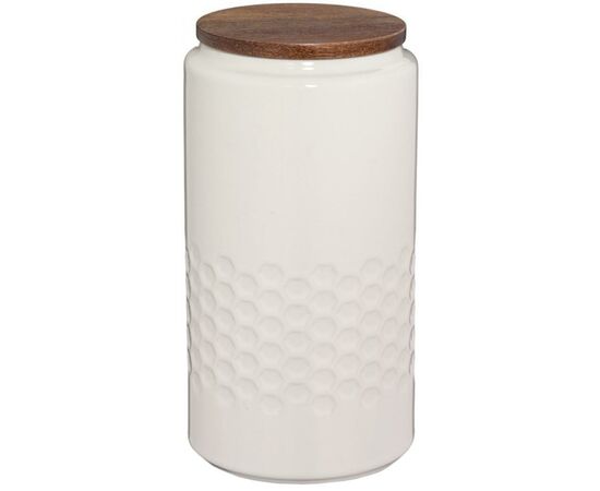 Емкость для сыпучих продуктов Kela Mellis White 1,3 л 10,5х20,5 см (12085)