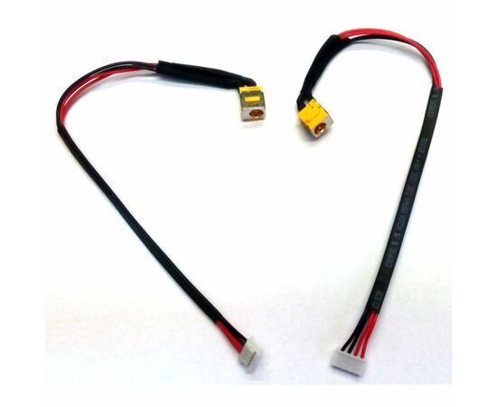 Разъем питания ноутбука с кабелем для Acer PJ256 (5.5mm x 1.7mm), 4-pin, 22 см Универсальный (A49026), изображение 2 Разъем питания ноутбука с кабелем для Acer PJ256 (5.5mm x 1.7mm), 4-pin, 22 см Универсальный (A49026), изображение 2