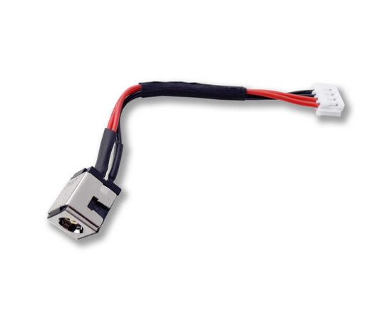 Разъем питания ноутбука с кабелем для Asus PJ246 (5.5mm x 2.5mm), 4-pin, 7 см Универсальный (A49041)