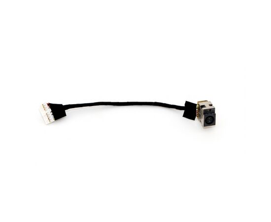 Разъем питания ноутбука с кабелем для HP PJ201 (7.4mm x 5.0mm + center pin), 8(7)-pi Универсальный (A49046)