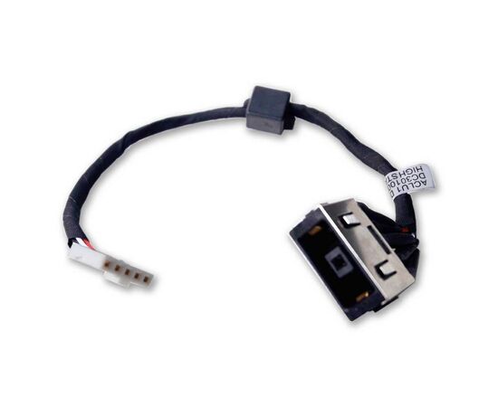 Разъем питания ноутбука с кабелем для Lenovo PJ718 (прямоугольный + center pin), 5-p Универсальный (A49074)