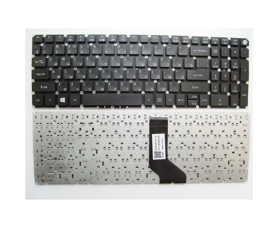 Клавіатура ноутбука Acer Aspire E5-532/E5-573/E5-722/E5-772/V3-574 черная без рамки U (A43917)
