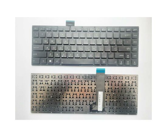 Клавіатура ноутбука ASUS S400 черная без рамки UA (A43712)