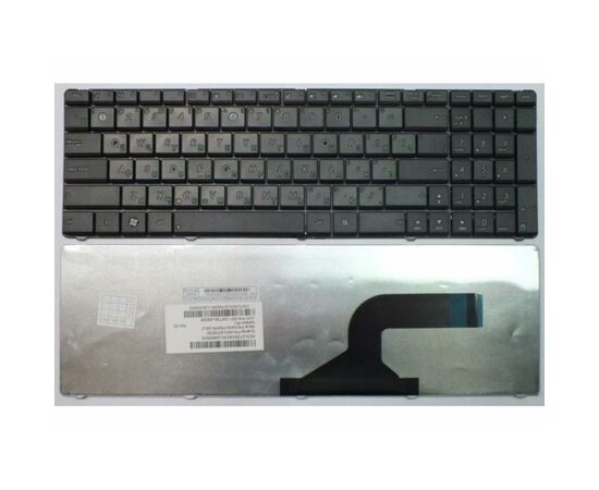 Клавіатура ноутбука ASUS G51/G53/K52/N50/X61/F50/W90 черная RU New Design (A43681)