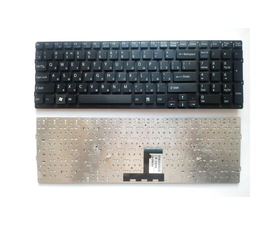 Клавіатура ноутбука Sony VPC-EC Series черная RU (A43369)