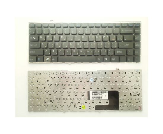 Клавиатура ноутбука Sony VGN-FW series черная без рамки UA (A43253)