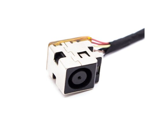 Разъем питания ноутбука с кабелем HP для HP PJ865 (7.4mm x 5.0mm + center pin),8(7)-pin,11 см (A49079), изображение 2 Разъем питания ноутбука с кабелем HP для HP PJ865 (7.4mm x 5.0mm + center pin),8(7)-pin,11 см (A49079), изображение 2