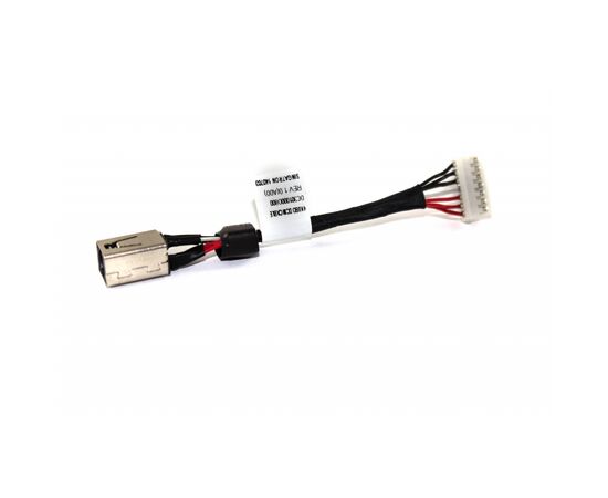 Разъем питания ноутбука с кабелем Dell PJ808 (4.5mm x 3.0mm + center pin), 7-pin, 7 см (A49094)