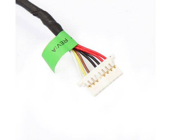 Разъем питания ноутбука с кабелем HP PJ852 (4.5mm x 3.0mm + center pin), 8(7)-pin, 12 см (A49090), изображение 2 Разъем питания ноутбука с кабелем HP PJ852 (4.5mm x 3.0mm + center pin), 8(7)-pin, 12 см (A49090), изображение 2