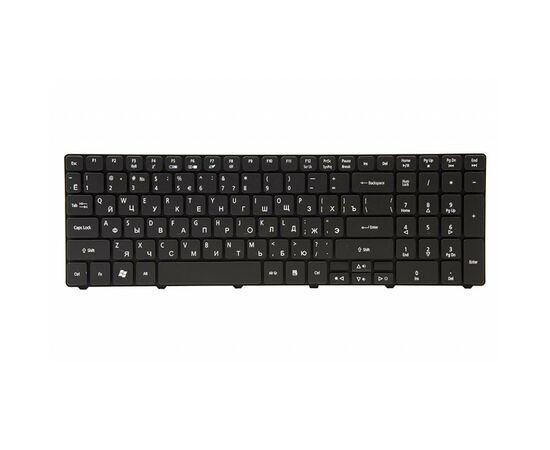 Клавиатура ноутбука Acer Aspire 5236/eMahines E440 черный, черный фрейм (KB311651)