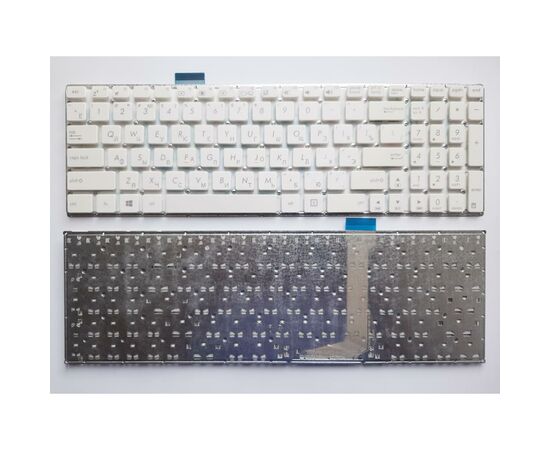 Клавіатура ноутбука ASUS E502/E502M/E502MA/E502S/E502SA белая (A46081)