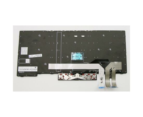 Клавиатура ноутбука Lenovo ThinkPad E480/L480 черная с черной,трек (A46073), изображение 2 Клавиатура ноутбука Lenovo ThinkPad E480/L480 черная с черной,трек (A46073), изображение 2
