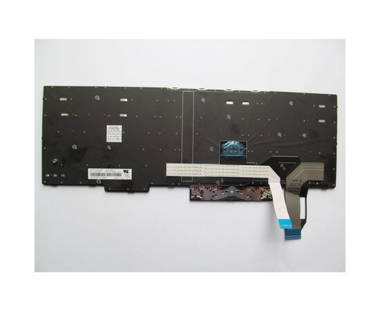 Клавиатура ноутбука Lenovo ThinkPad E580/L580/T590 черная с черной,трек (A46072), изображение 2 Клавиатура ноутбука Lenovo ThinkPad E580/L580/T590 черная с черной,трек (A46072), изображение 2