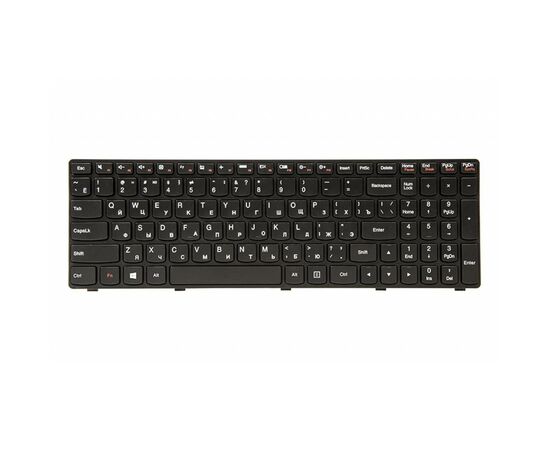 Клавіатура ноутбука PowerPlant Lenovo IdeaPad G500, G505 черный, черный фрейм (KB311552)