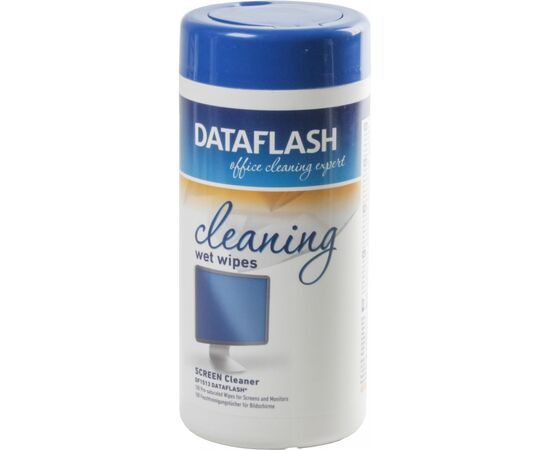 Серветки DataFlash for TFT/PDA/LCD tub-100-pack (DF1513)
