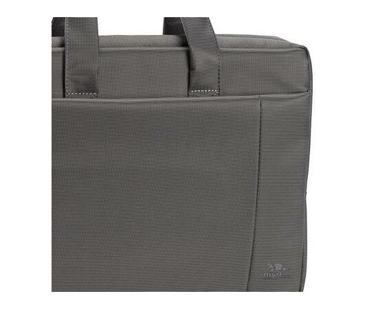 Сумка для ноутбука RivaCase 15.6" 8231 Grey (8231Grey), изображение 2 Сумка для ноутбука RivaCase 15.6" 8231 Grey (8231Grey), изображение 2