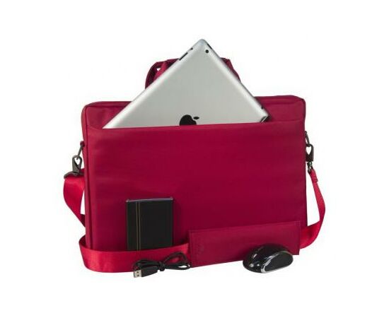 Сумка для ноутбука RivaCase 15.6" 8630 Red (8630Red), изображение 5 Сумка для ноутбука RivaCase 15.6" 8630 Red (8630Red), изображение 5
