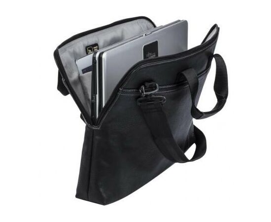 Сумка для ноутбука RivaCase 15.6" 8930 PU Black (8930PUblack), изображение 4 Сумка для ноутбука RivaCase 15.6" 8930 PU Black (8930PUblack), изображение 4