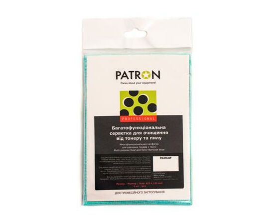 Серветки Patron Multi-Purpose Dust and Toner Removal Wipes, 1psc (F5-015-SP)