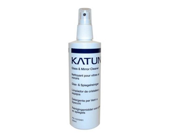 Рідина для очистки Katun Antistatic Glass & Mirror Cleaner, 250 мл (15491)