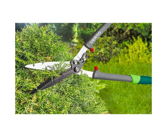Ножиці садові Verto для огорожі з ручкою зі скловолокна (15G313), зображення 2 Ножиці садові Verto для огорожі з ручкою зі скловолокна (15G313), зображення 2