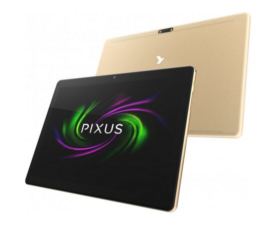 Планшет Pixus Joker 10.1"FullHD 4/64GB LTE, GPS metal, gold (4897058531282), зображення 5 Планшет Pixus Joker 10.1"FullHD 4/64GB LTE, GPS metal, gold (4897058531282), зображення 5
