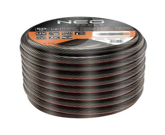 Поливочный шланг Neo Tools 1/2 "x 50 m, 6-сл. Professional (15-842)