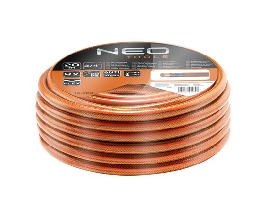 Шланг для поливу Neo Tools 3/4 "x 20 m, 4-шар. Economic (15-803)