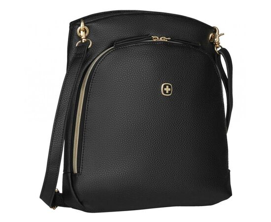 Сумка для ноутбука Wenger 10" Crossbody Tote, LeaSophie, Black (610189), зображення 4 Сумка для ноутбука Wenger 10" Crossbody Tote, LeaSophie, Black (610189), зображення 4