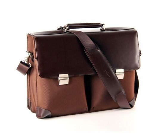 Сумка для ноутбука Fouquet 15.6" NBC-1001B BROWN (NBC-1001BBROWN), изображение 4 Сумка для ноутбука Fouquet 15.6" NBC-1001B BROWN (NBC-1001BBROWN), изображение 4