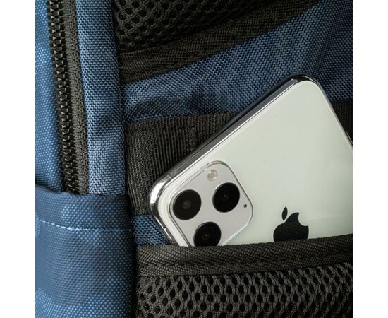 Рюкзак для ноутбука Tucano 15.6" Terras Camouflage, Blue (BKTER15-CAM-B), изображение 7 Рюкзак для ноутбука Tucano 15.6" Terras Camouflage, Blue (BKTER15-CAM-B), изображение 7