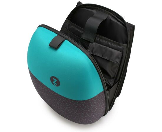 Рюкзак для ноутбука Zipit 14" SHELL BLACKTURQUOISE (ZSHL-BG), изображение 4 Рюкзак для ноутбука Zipit 14" SHELL BLACKTURQUOISE (ZSHL-BG), изображение 4